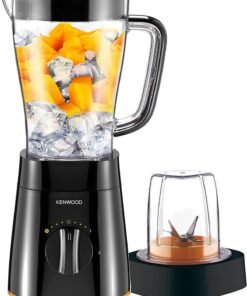 KENWOOD Blender/Smoothie Maker 1.5L With Multi Mill (Grinder/Chopper), Ice Crush Function 2 L 500 W BLP15.150BK Black