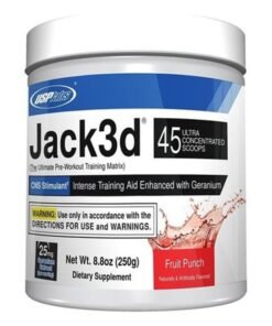 USPLabs JACK 3D Fruit Punch Pre Workout Powder