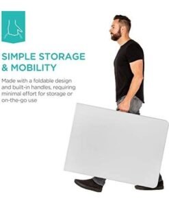 Home Time Foldable Table White 122x61x74cm
