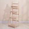 LINGWEI Multipurpose Ladder Design Brown 42x32x114cm