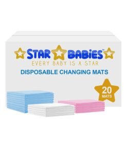 STAR BABiES Disposable Changing Mat, Pack of 20