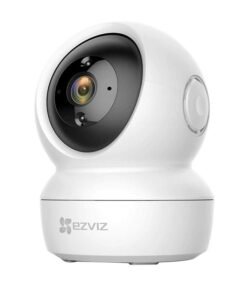 EZVIZ C6N Security Camera, 2K, 3MP, Indoor Camera, Baby Monitor, Wi-Fi Camera For Home With Smart Motion Tracking, Excellent mage, 8X Digital Zoom, Night Vision, Two-way Audio, H_265, Works With Alexa - C6N 3MP White