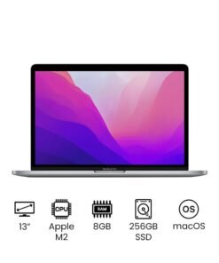 Apple MacBook Pro MNEH3 13.3-Inch Display : Apple M2 chip with 8-core CPU and 10-core GPU, 256GB SSD, English Keyboard(International Version) Space Grey