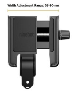Alternative view of Ninebot Phone Mount, Adjustable Electric Scooter eMoped Bicycle Handlebar Phone Holder, Fits All iPhone's, 12, 11, X, iPhone 8, All Samsung Galaxy, Holds Any Phone 4-6.5 inches Cellphone