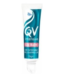 QV Highly Emollient Intensive Lip Balm (15g) - for Extremely Dry & Chapped Lips - Repairs, Soothes, Sting-Free, Preservative & Flavor-Free Formula 15grams