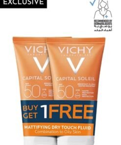 VICHY Capital Soleil Dry Touch SPF50 Buy 1 Get 1 Free Sunscreen For Oily Skin