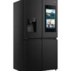 Hisense 541L Net Capacity Smart Refrigerator With Touch Screen Water Dispenser Ice Maker Stainless Steel RQ759N4IBU1 Black