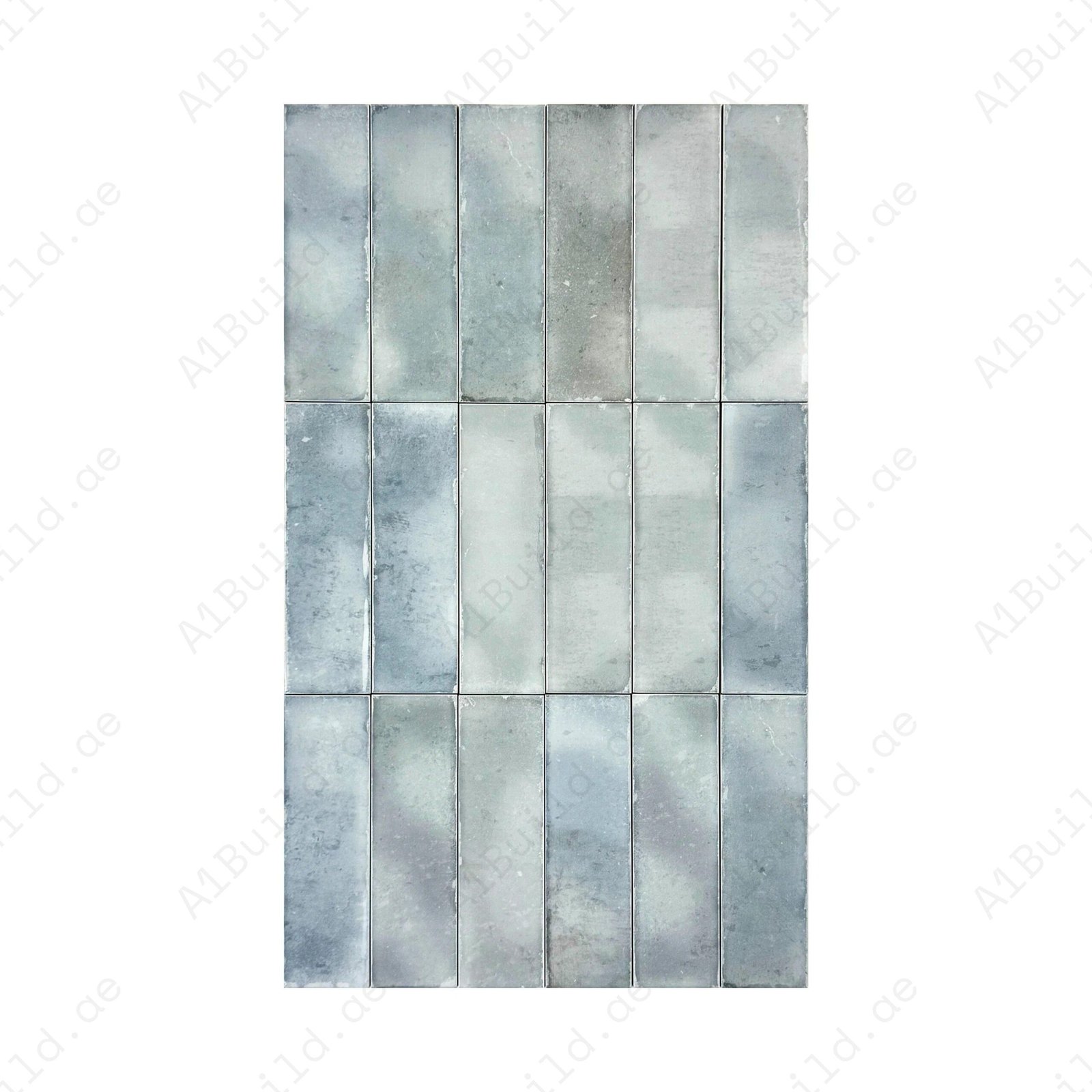 Pearl Glossy Glazed Ceramic Artisanal Tile