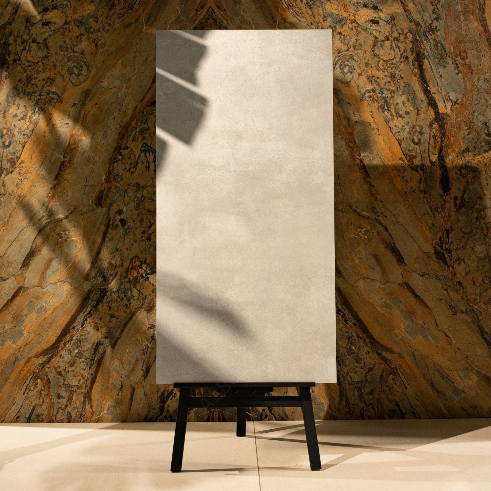 Pesero Smoky Stone Effect Porcelain Tile 60x120cm | 09mm - Image 2