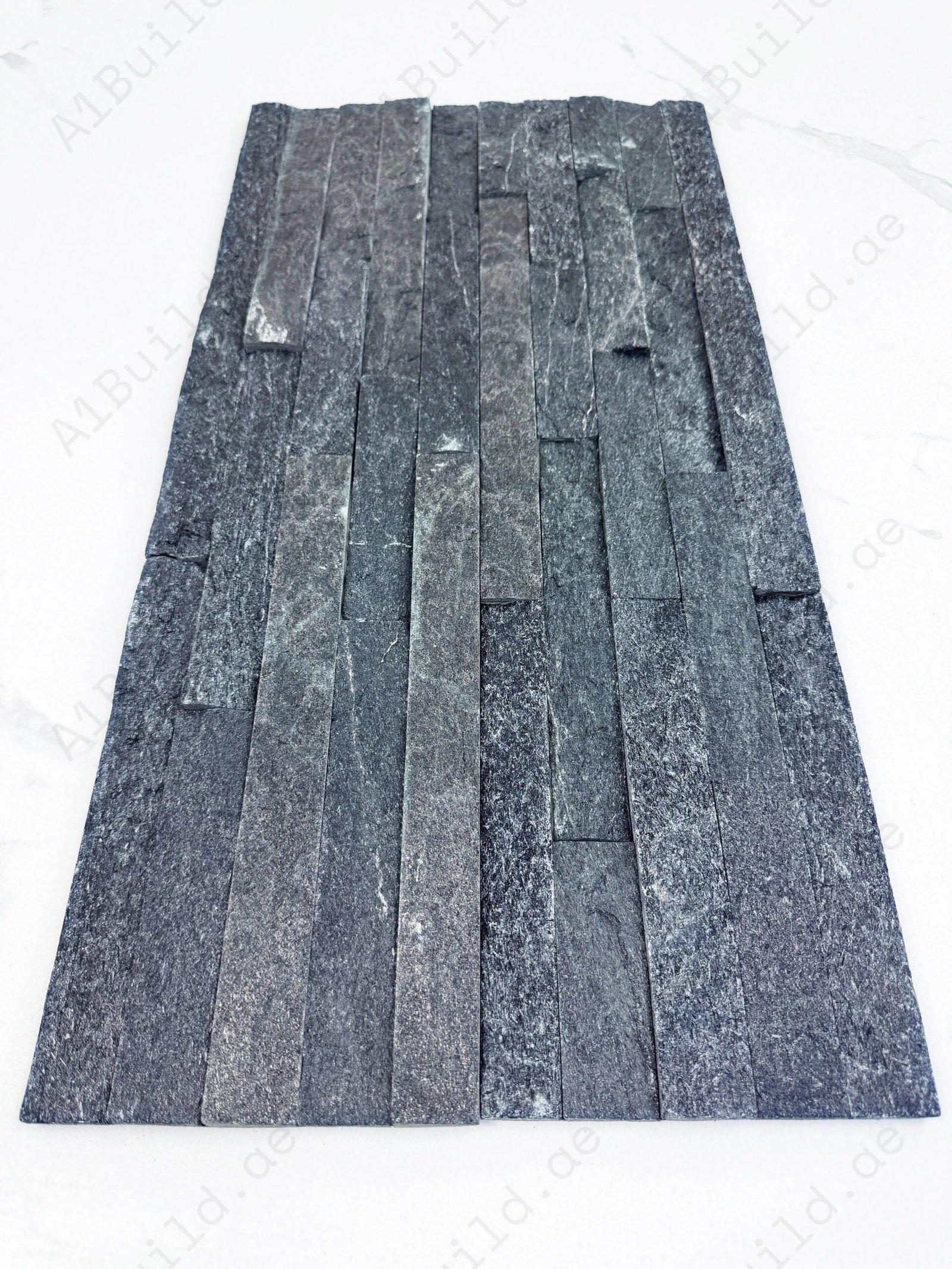Starlit Quartz Black Split Quartz Wall Cladding - Image 2