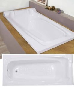 Prince acrylic tub inserts bathtub – luxuriate in style with a majestic 179cm dimension for a bathing experience fit for royalty