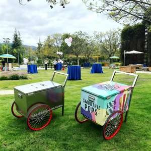 Italian Gelato Bike Ice Cream Street Mobile Push Cart/gelato Popsicle Showcase Freezers Vending Cart/ice Cream Cart for Outdoor