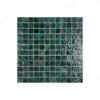 Serene Wave emerald green natural gradient design Porcelain Mosaic