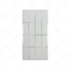 Urban Luxe Series White Glossy Beveled Edge Ceramic Tile