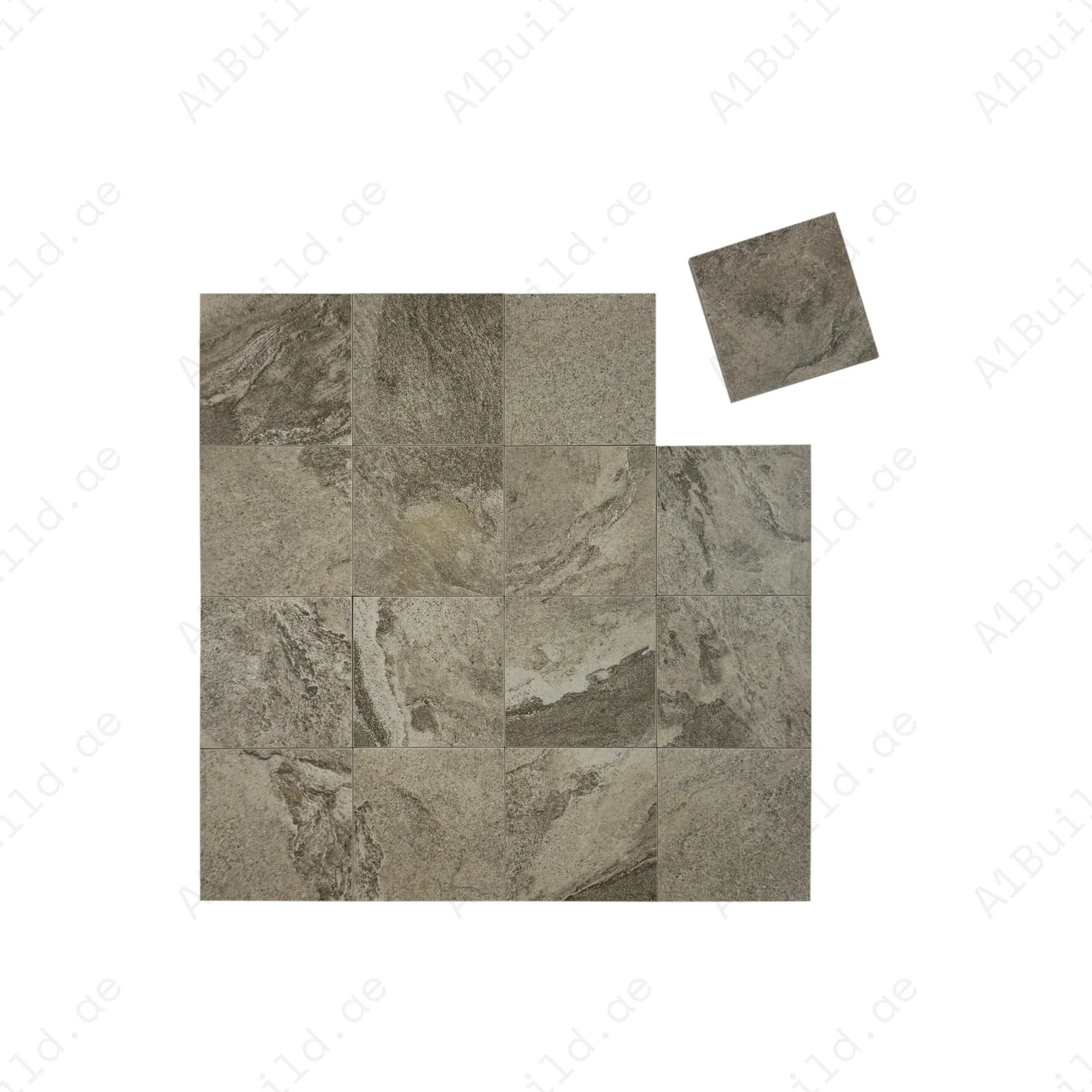Sukabumi Porcelain Tile Series Beige Pattern Matt Porcelain Tile - Image 2