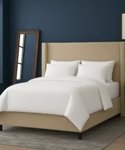 Syla Wingback Bed