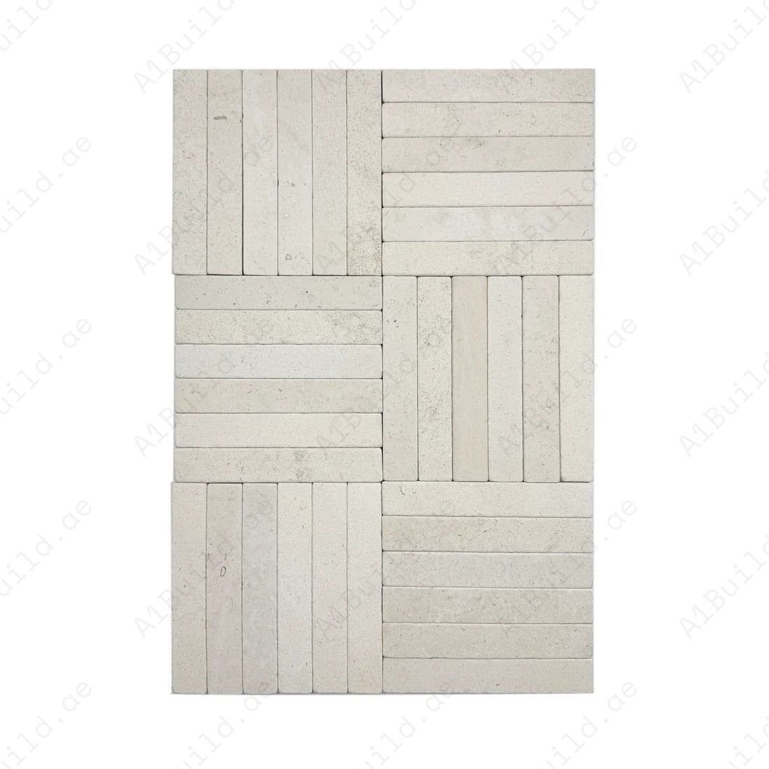 Verona Series Ace Grey Tumble & Brush Surface Marble Tile