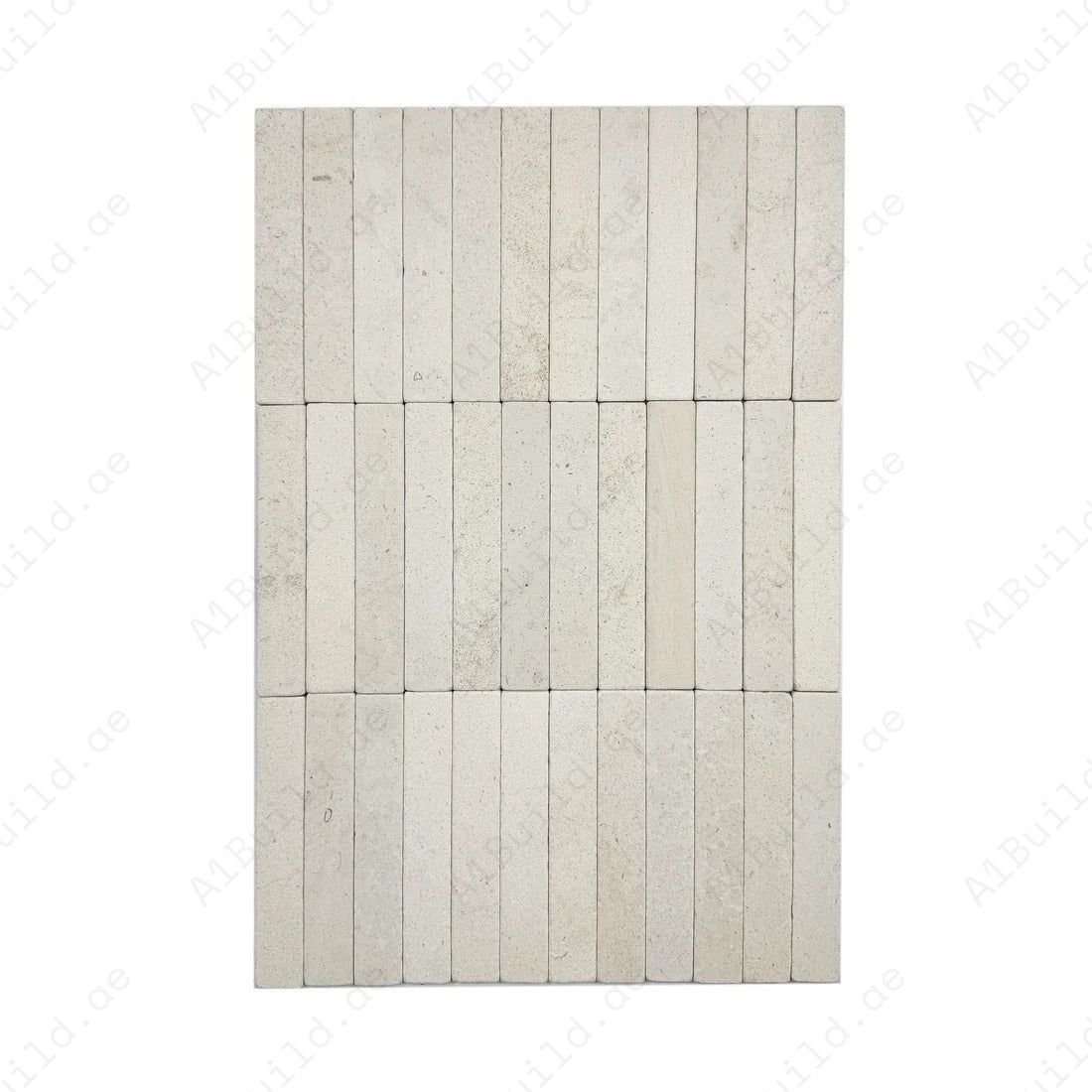 Verona Series Ace Grey Tumble & Brush Surface Marble Tile - Image 2