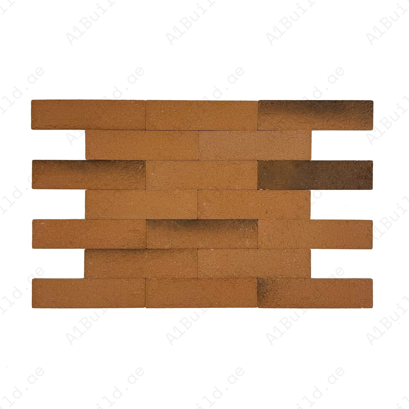 Florence Grace Tawny Brown Ceramic Artificial Tile - Image 2