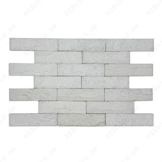 Florence Grace White Natural Surface Ceramic Artificial Tile - Image 2