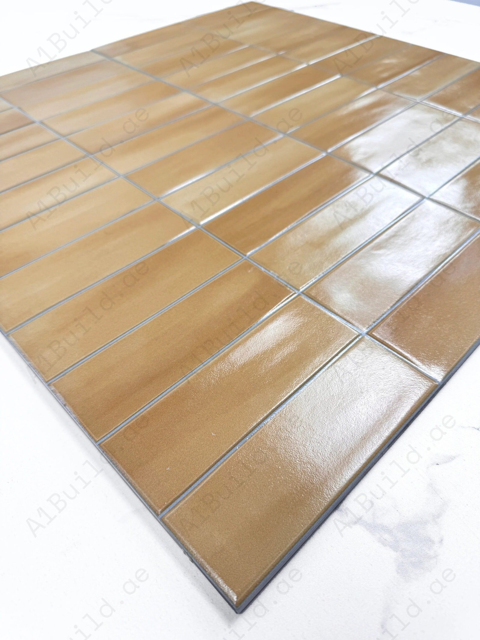 Warm Honey Semimatte Porcelain Tile - Image 2