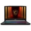 MSI Katana 15 HX B14WFK (Black) Gaming Laptop, 15.6" QHD IPS 165Hz Display, Intel Core i7-14650H, 16 GB RAM, 512 GB SSD, NVIDIA RTX 5060 8GB, Win11 Home, Black english black