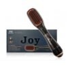 JOY PROFESSIONAL 2-in-1 Hair Styling Brush – Heated Straightening & Curling Comb with Fast Heating Ceramic Plates, Anti-Frizz Technology, Adjustable