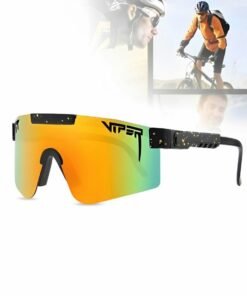 GROIC Sports Sunglasses UV Protection Cycling Sunglasses Polarized  UV400 Visor Outdoor Windproof Glasses for Sports Running Golf Baseball Fishing
