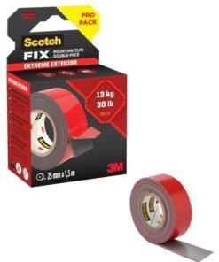 Scotch Extreme Mounting Tape Red/Black