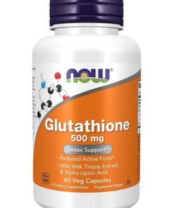 Now Foods Glutathione 500 mg Free Radical Protection - 60 Capsules