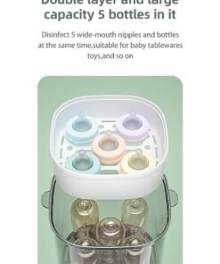 Gonice Baby Bottle Warmer,  Baby Bottle Steam Sterilizer Dryer Machine for Baby Milk Breastmilk Formula - Image 3