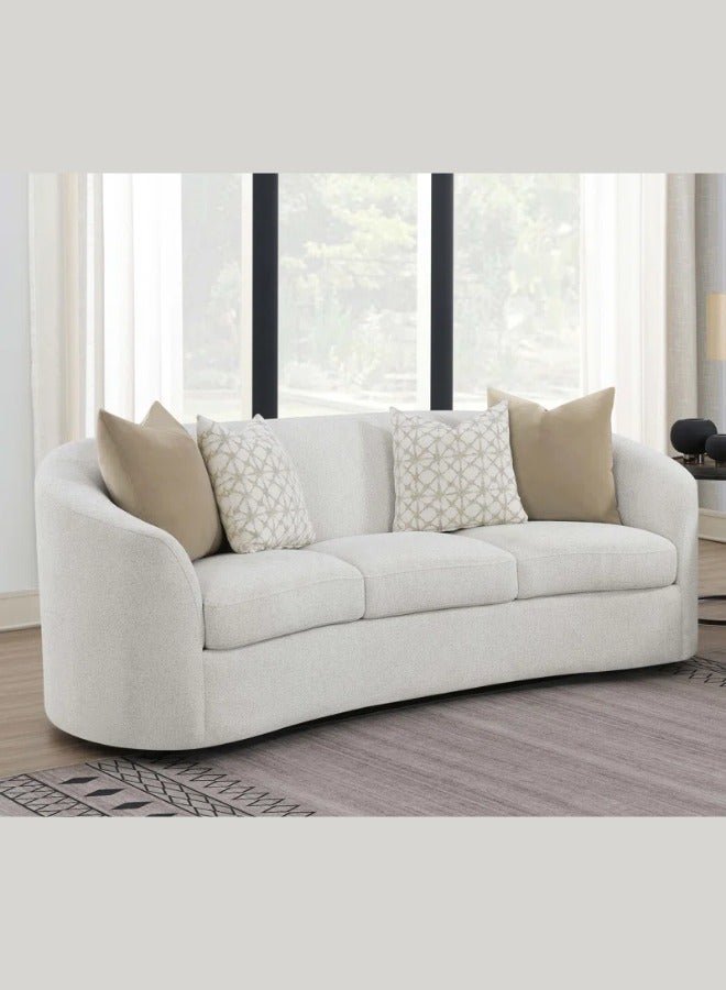 Leen 88.5'' Upholstered Sofa White