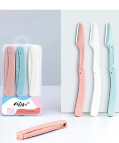 DeHuCg 3Pcs Eyebrow Razor Ladies Razor For Facial And Body Hair Trimmer Safety