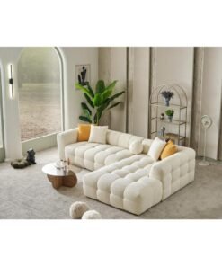 Maharat Al Bahar Luxury L-Shape 5-Seater Sofa Set – Bubble Design | Premium Comfort | Latest modele