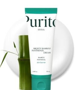 PURITO Mighty Bamboo Panthenol Cream, Glow Cream, Skin Barrier Repair, for All Skin Types, Daily Face Moisturizer, Glass skin, Vegan, Korean Skin Care 3.38fl.oz / 100ml