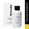 Minimalist 7% ALA & AHA Brightening Face Wash with Vitamin B5 For Hydration, Glycolic Acid For Exfoliation & Alpha Lipoic Acid For Glowing Skin