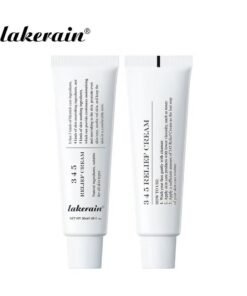 lakerain 345 Relief Cream | Daily Face Moisturizer | Blemish Relief Care | Soothing Recovery & Moisture with Niacinamide, Panthenol | Korean Vegan Skincare for All Skin Types | 1.69 Fl Oz (Pack of 1)