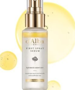 d'alba Piedmont White Truffle First Spray Serum (Vegan), glowy hydrating serum face mist, dalbamist, Pack Of 1, 3.38 fl oz