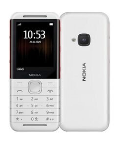 NOKIA 5310 Dual SIM White Red 8MB RAM 16MB GSM