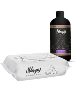 Sleepy Pet Care Essentials Combo Grooming Wipes And Lavender Oil Pet Shampoo