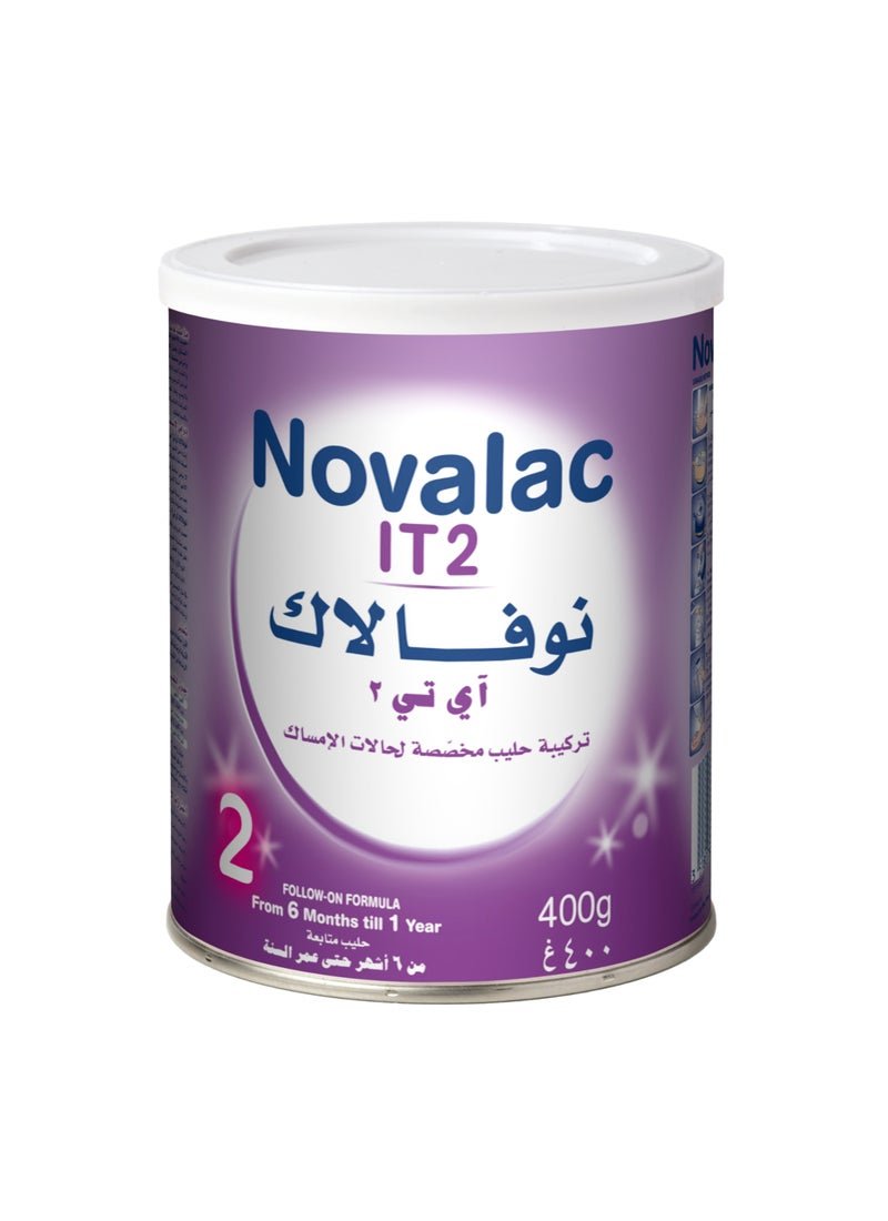 Novalac IT2 Follow On Formula For Constipation From 6 To 12 Months 400grams