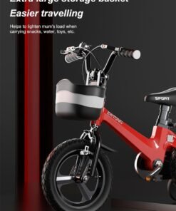 Sharpdo 18 Inch Kids Bike Magnesium Alloy Kids' Bike Children's Bicycle For 7-9 Years Old Girls And Boys With Training Wheels Sensitive Brakes Wear-Resistant Tires Safe and Stable - Image 5