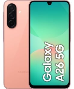 Samsung Galaxy A26 5G Dual SIM Peach Pink 8GB RAM 256GB - Middle East Version