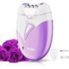 Keda Ladies Hair Removal Machine, Electric Hair Remover for Women, Facial Epilator Shaver Trimmer Shaving Machine on Bikini, Face, Legs, Arms (Purple)