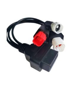 Yamaha 3pin+4pin+6pin Motorcycle OBD Diagnostic 4pin CANBUS cable and 3pin for Kline Euro5 OBD2 6 Pin 3 in 1 Plug Adapter Cable