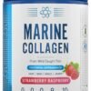 Applied Nutrition Marine Collagen Powder - Hydrolysed Collagen Protein, Healthy Skin, Hair, Nails (Strawberry & Raspberry) (300g - 25 Servings)