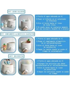 Real Bubee 3 - In - 1 Baby Bottle Warmer With Accurate Temperature Control - Electric Steam Steriliser - Image 4