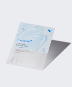 Medicube Zero Pore Cooling Mask for All Skin Types – Quad Pore Care Face Mask with Niacinamide, Alcohol-Free Cooling & Hydrating Cupra Tencel Sheet – Reduces Pores & Sebum, Soothes Skin