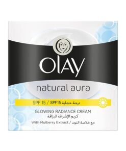 Olay Natural Aura SPF 15 Glowing Radiance Cream With Mulberry Extract, 100g