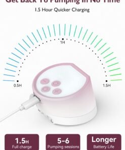 Momcozy S12 Pro Single Breast Pump Electric, Portable, Smart Display, 3 Modes 9 Levels - Image 3